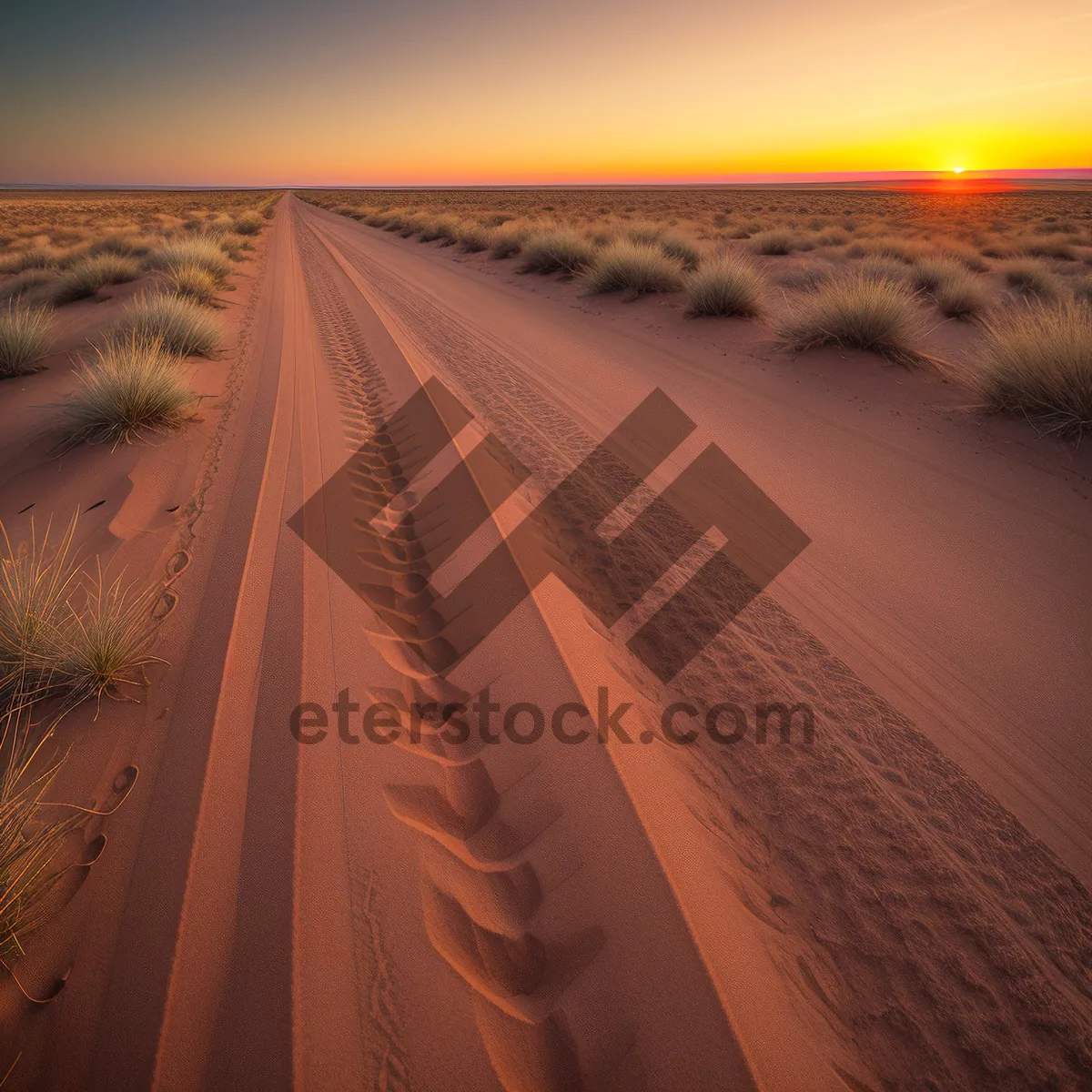 Picture of Majestic Desert Sunset