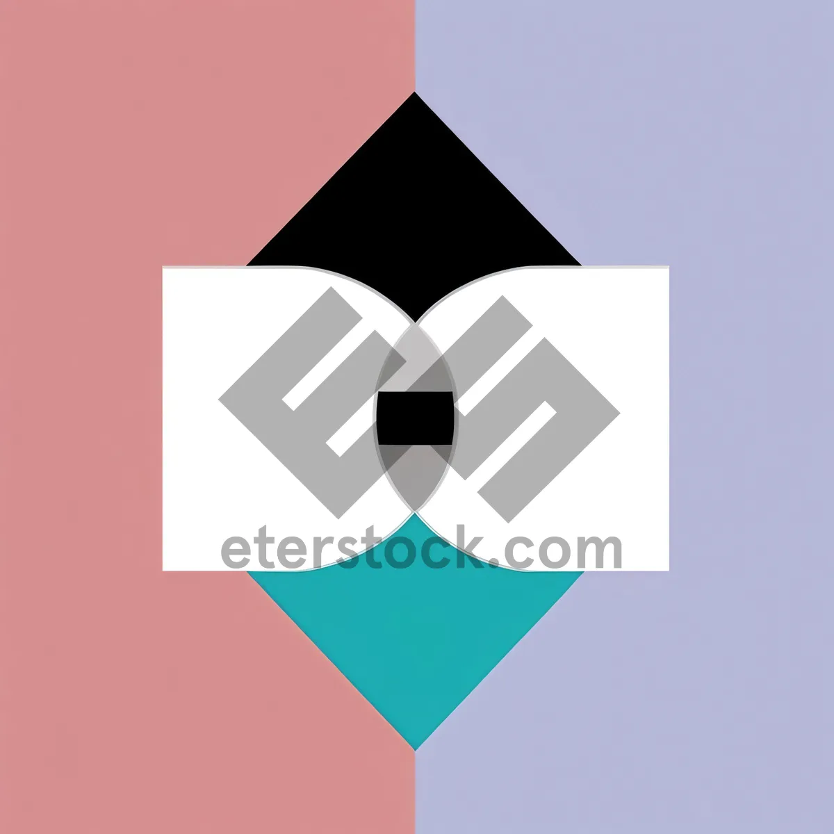 Picture of Abstract 3D Symbol Sign in Shape