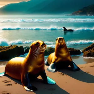 Tranquil Ocean Escape: Snorkeling with Sea Lions
