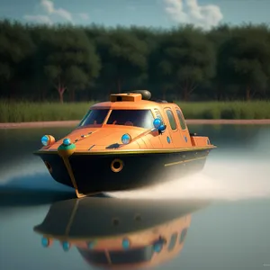 SpeedySeaCraft - Luxury Motorboat for Exhilarating Water Travel