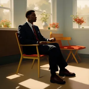 Happy business team working together in office meeting