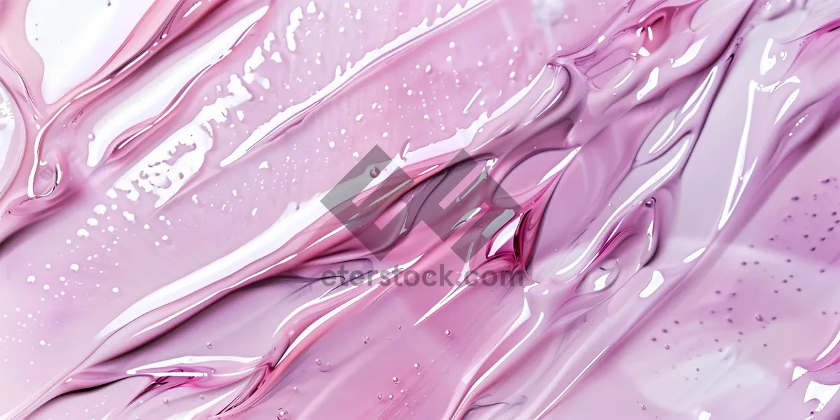 Picture of Colorful abstract digital wave design in lilac