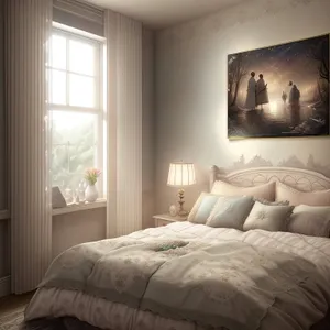Modern Luxury Bedroom Suite with Cozy Comfort