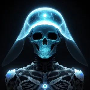 3D Male Skull Anatomy