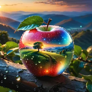 Delicious and Healthy Apple and Strawberry Fruit Salad