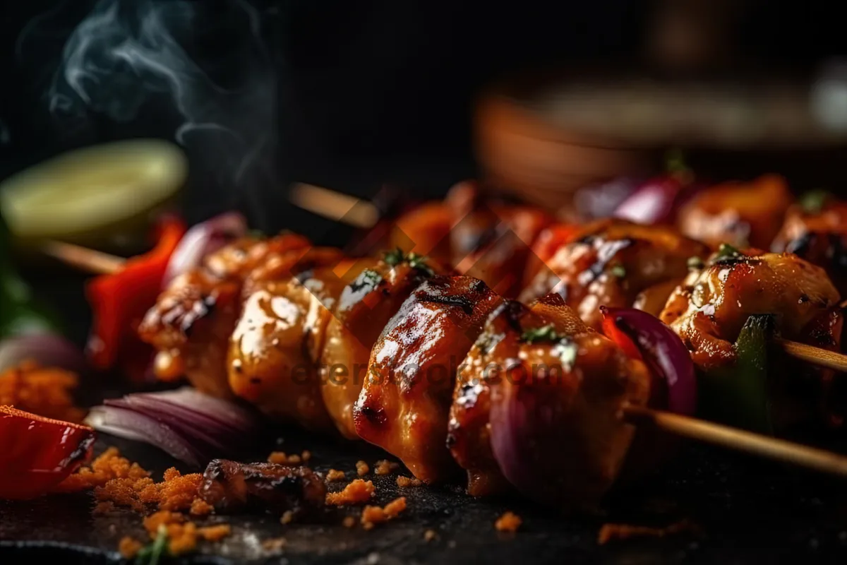 Picture of Sizzling Barbecue Pork Steak with Pepper Sauce