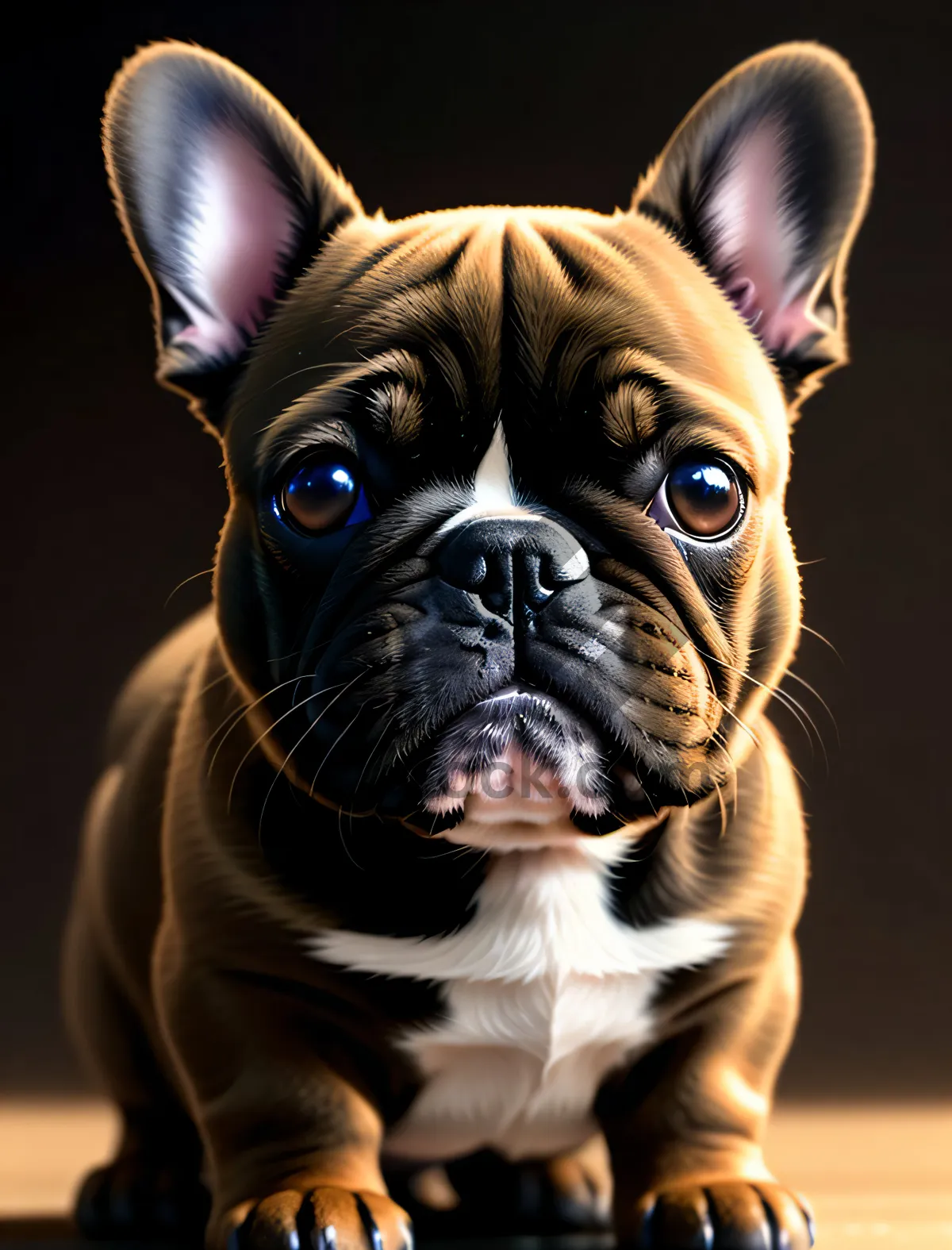 Picture of Bulldog Puppy: Cute and Wrinkly Canine Companion
