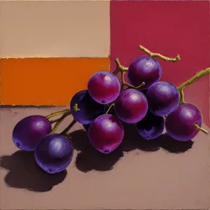 Juicy Grape Bunch: Ripe, Sweet, and Fresh!