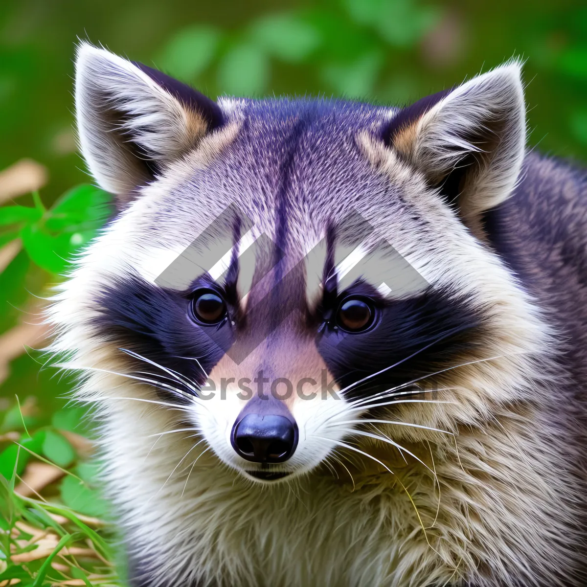 Picture of Furry Feline Cutie Peeking with Curious Eyes