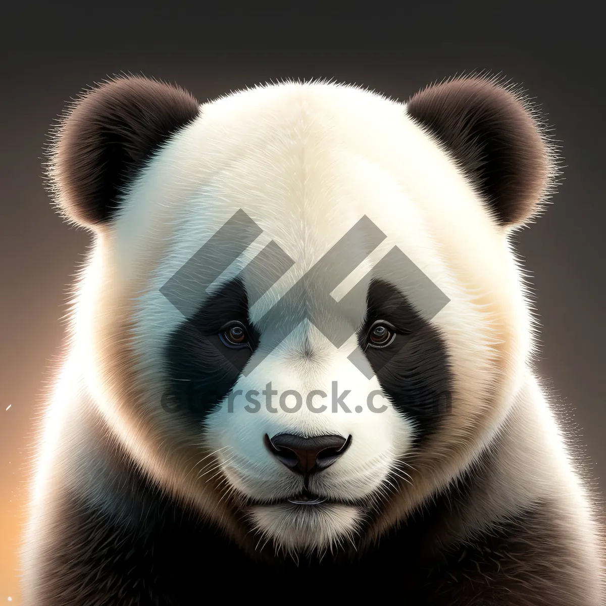 Picture of Giant Panda - Majestic Mammal Embracing Nature's Beauty