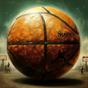 Global Basketball Sphere - 3D Sports Equipment