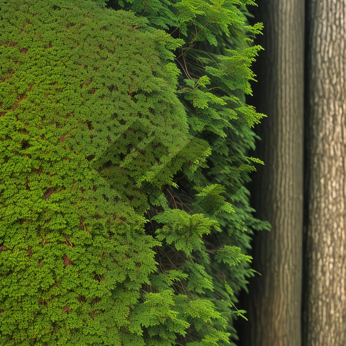 Picture of Serene Maple Landscape in a Lush Forest