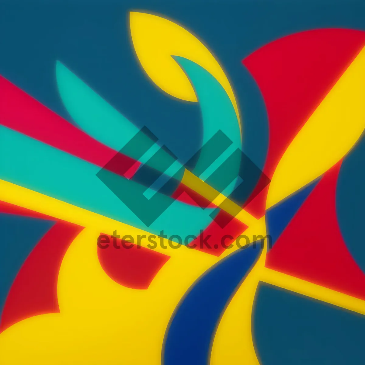 Picture of Vibrant Rainbow Flag Design: A Colorful Symbol of Art and Graphic