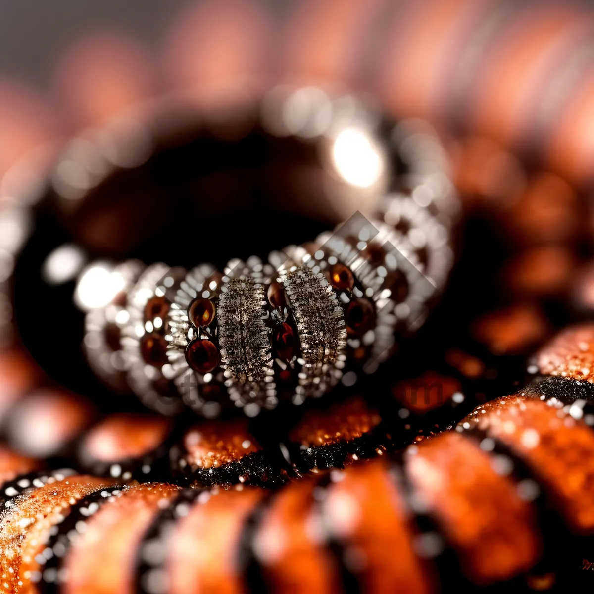 Picture of Royal Serpent Jewelry: King Snake-inspired Reptile Design