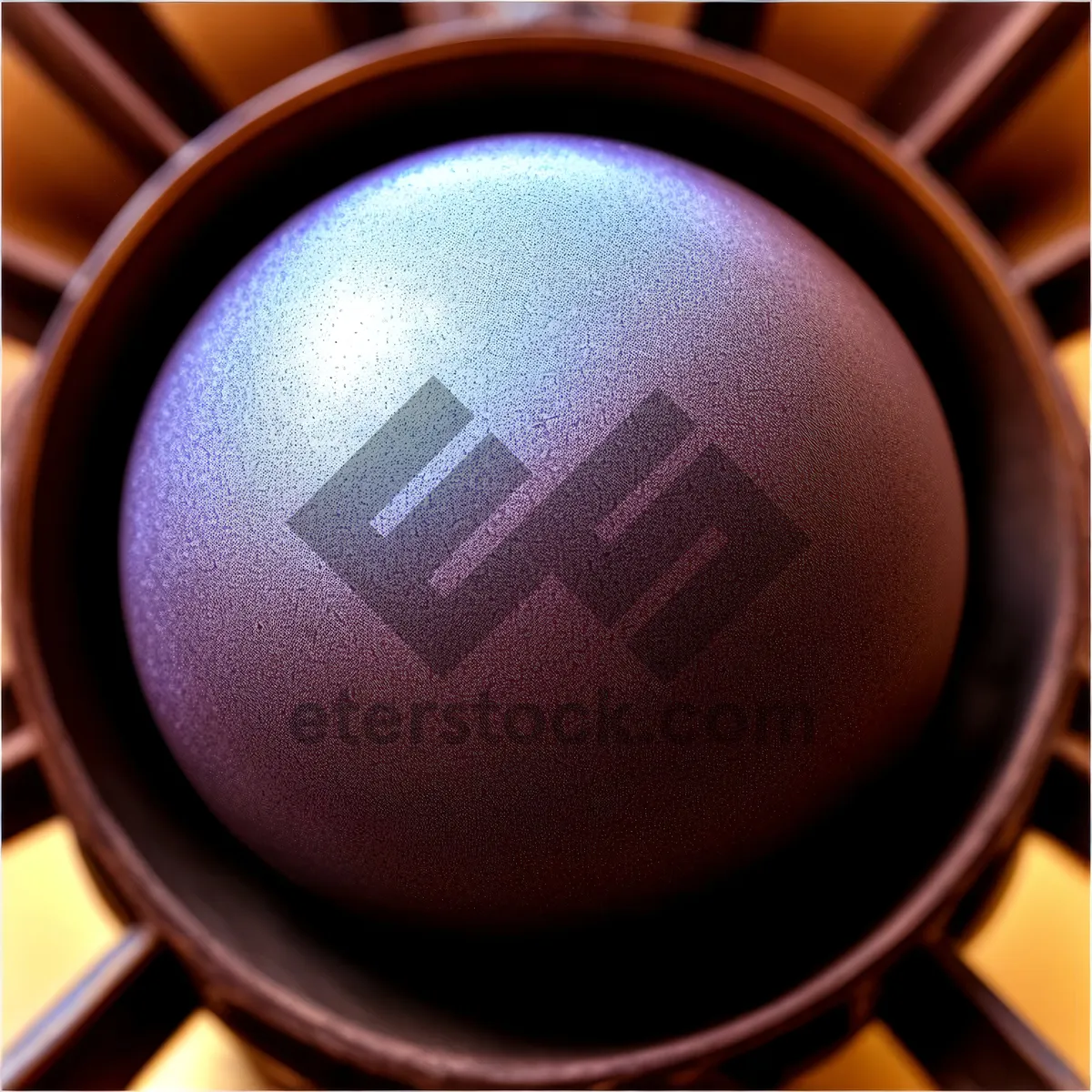 Picture of Gleaming Glass Button with Trackball on Electronic Device