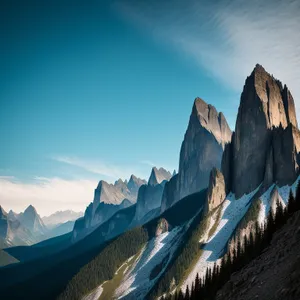 Majestic Glacier Peak Reflected in Serene Alpine Lake