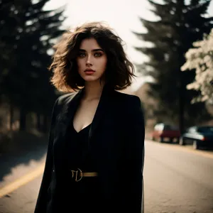 Happy smiling businesswoman portrait in corporate suit.