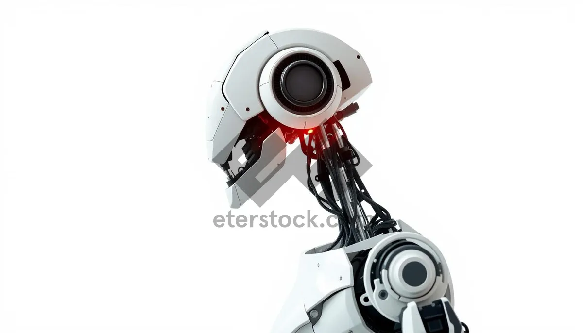 Picture of 3D technology cartoon automaton render gear photographer.