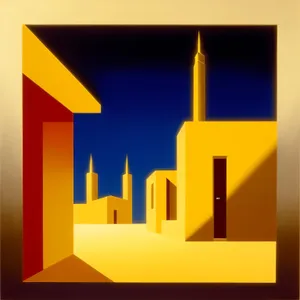 Vibrant 3D Graphic Design Sign