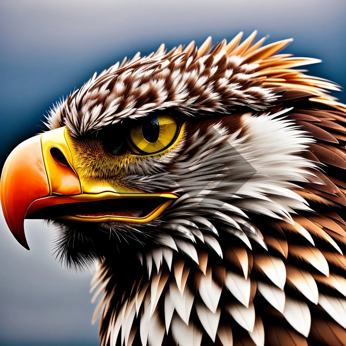 Picture of Majestic Eagle Eye - Fierce Bird of Prey