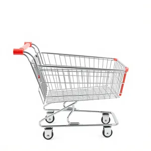 3D shopping cart for online retail business site.