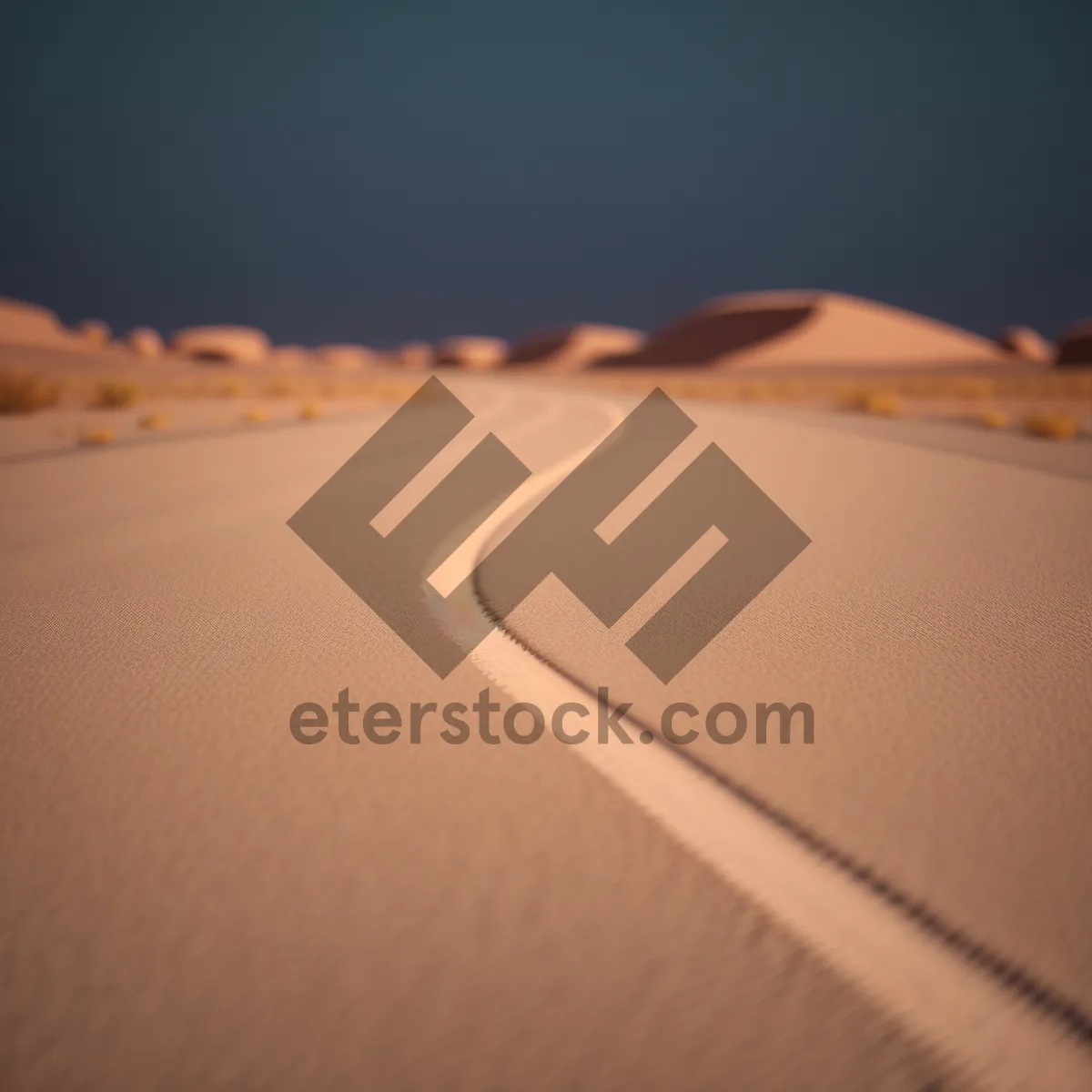 Picture of Saharan Serenity: Majestic Sand Dunes Under Moroccan Sun