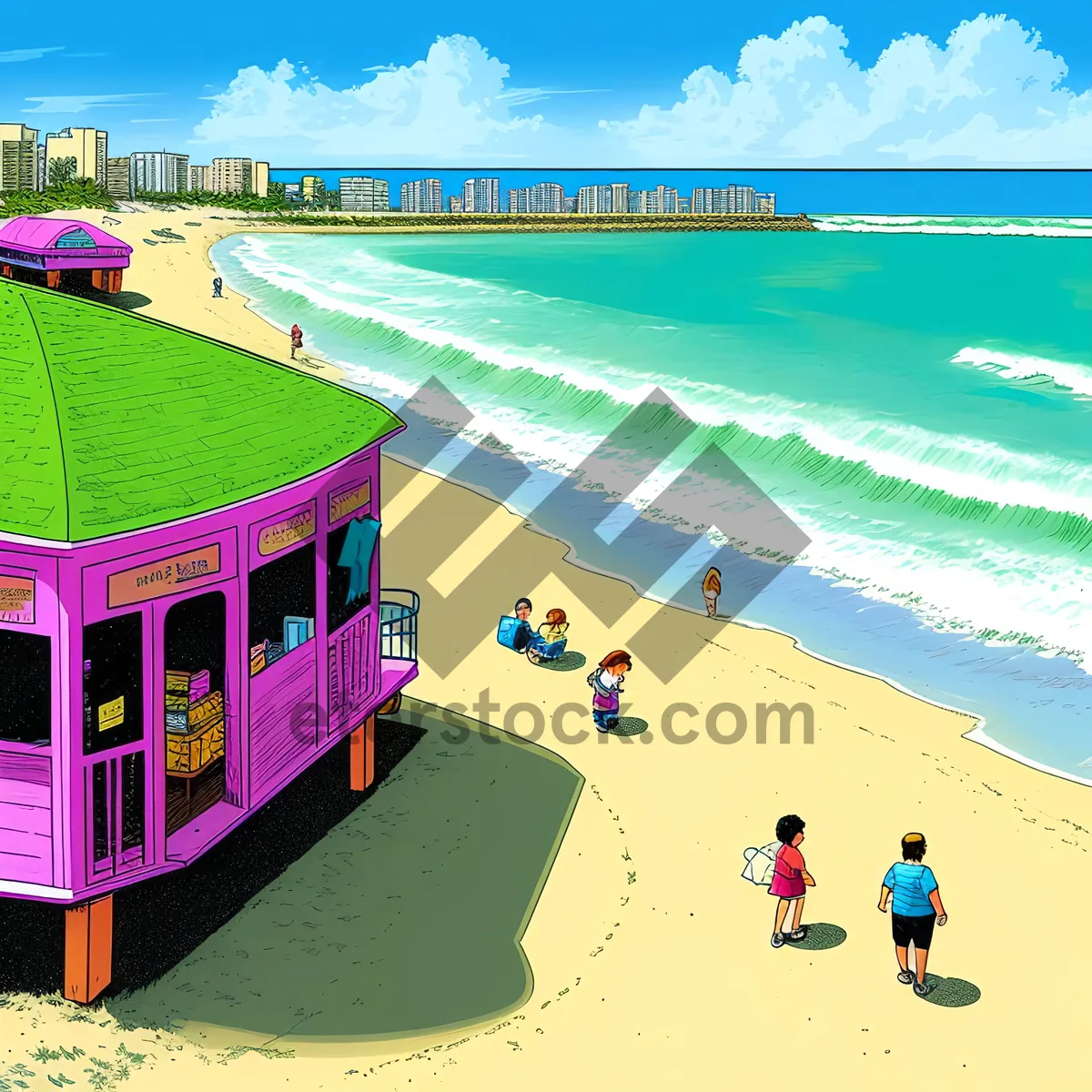 Picture of Serene Coastal Summer Escape