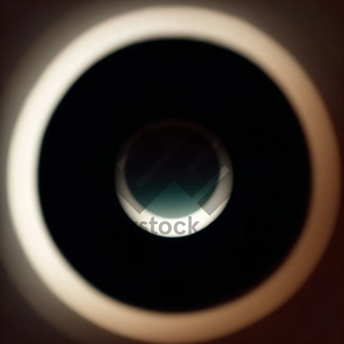 Picture of Black Shiny Circle Light Design