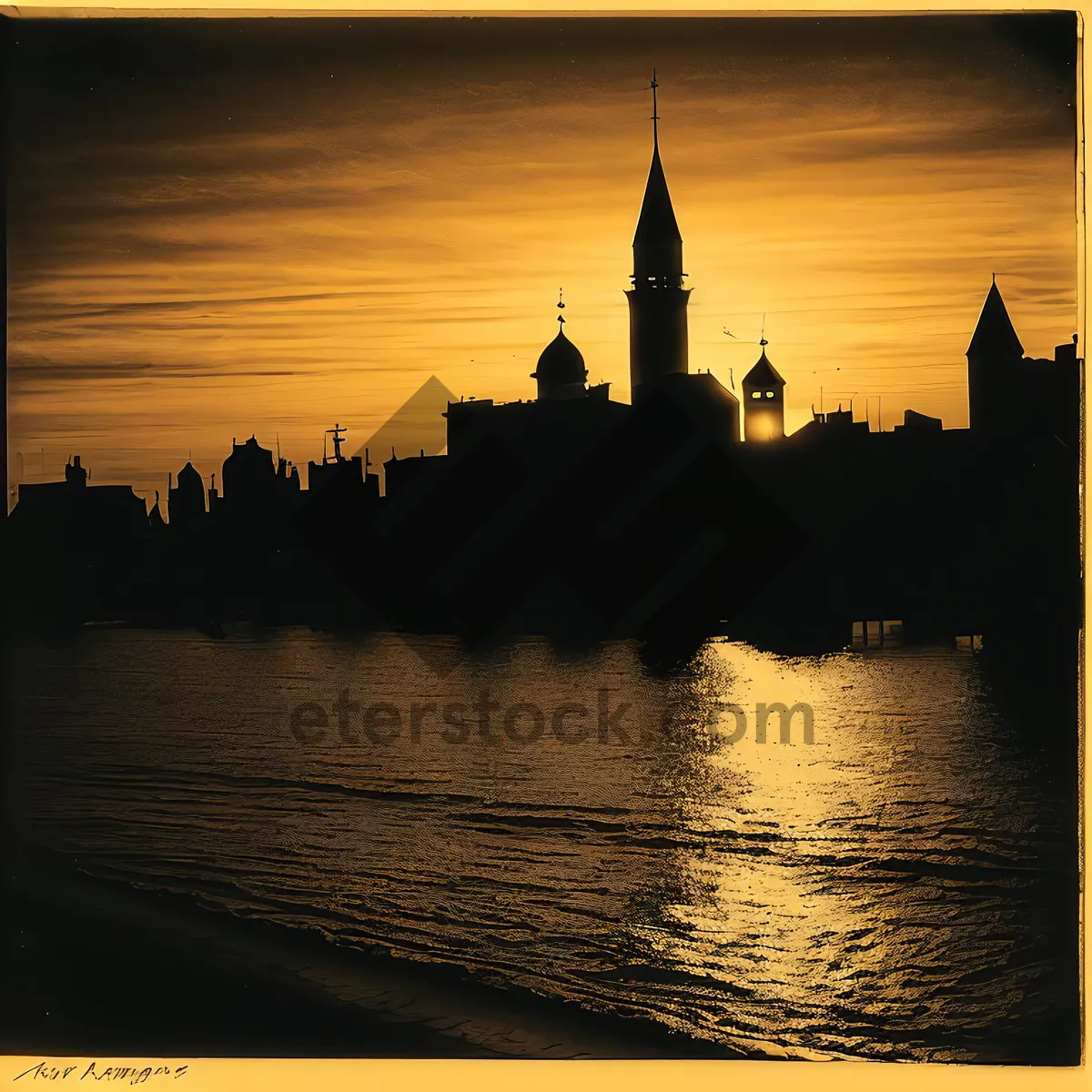 Picture of Historic Castle by the River