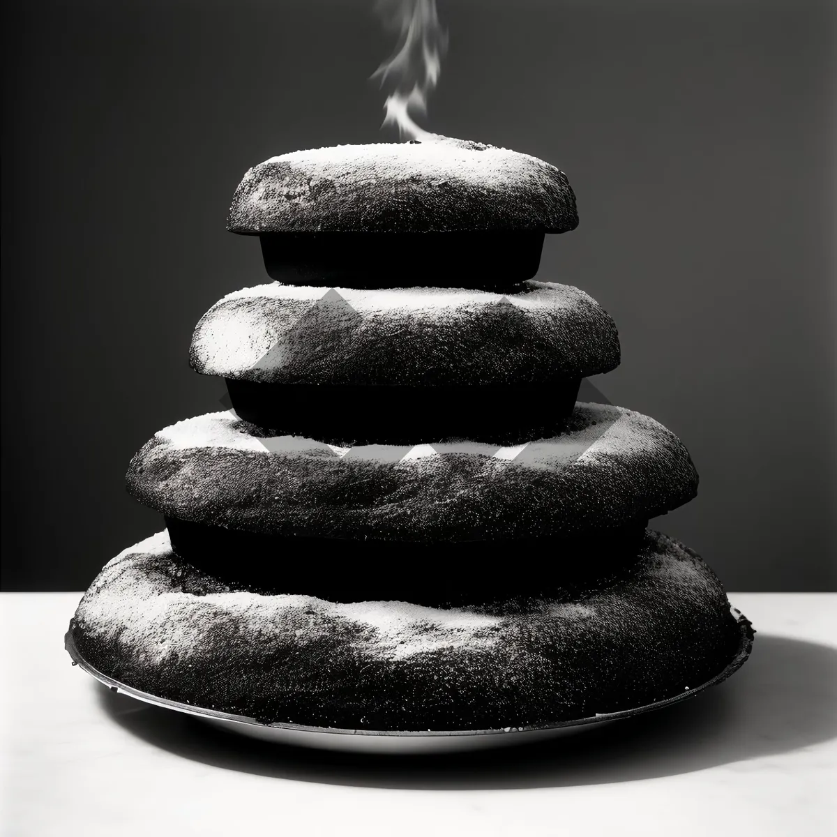 Picture of Tranquil stone stack for relaxation and balance therapy