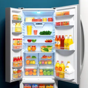 White Goods Refrigerator: Home Appliance for Durables and Convenience.