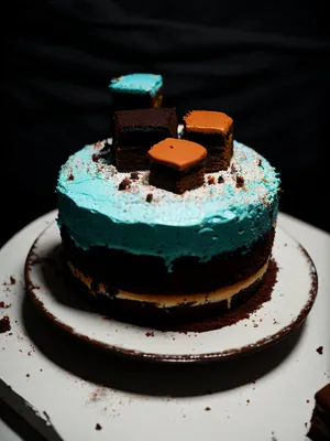 Decadent Berry Chocolate Cake with Creamy Icing