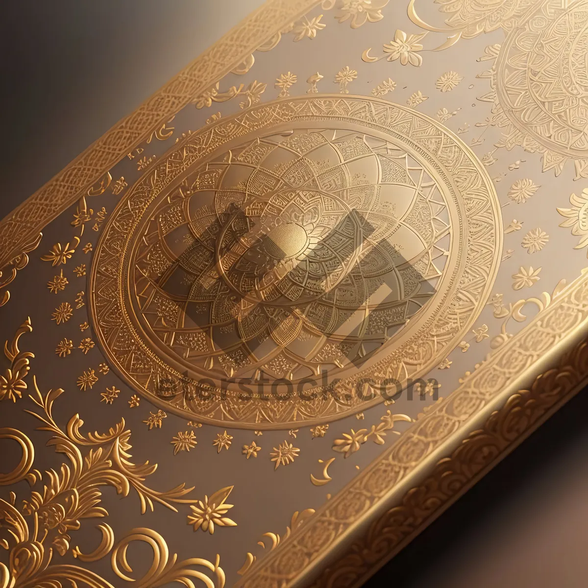 Picture of Vintage Cash Book with Arabesque Binding