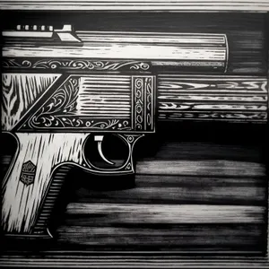 Musical Gun Device - Revolver Pistol Firearm