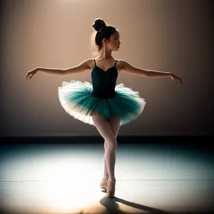 Graceful elegance: Dance of an alluring performer