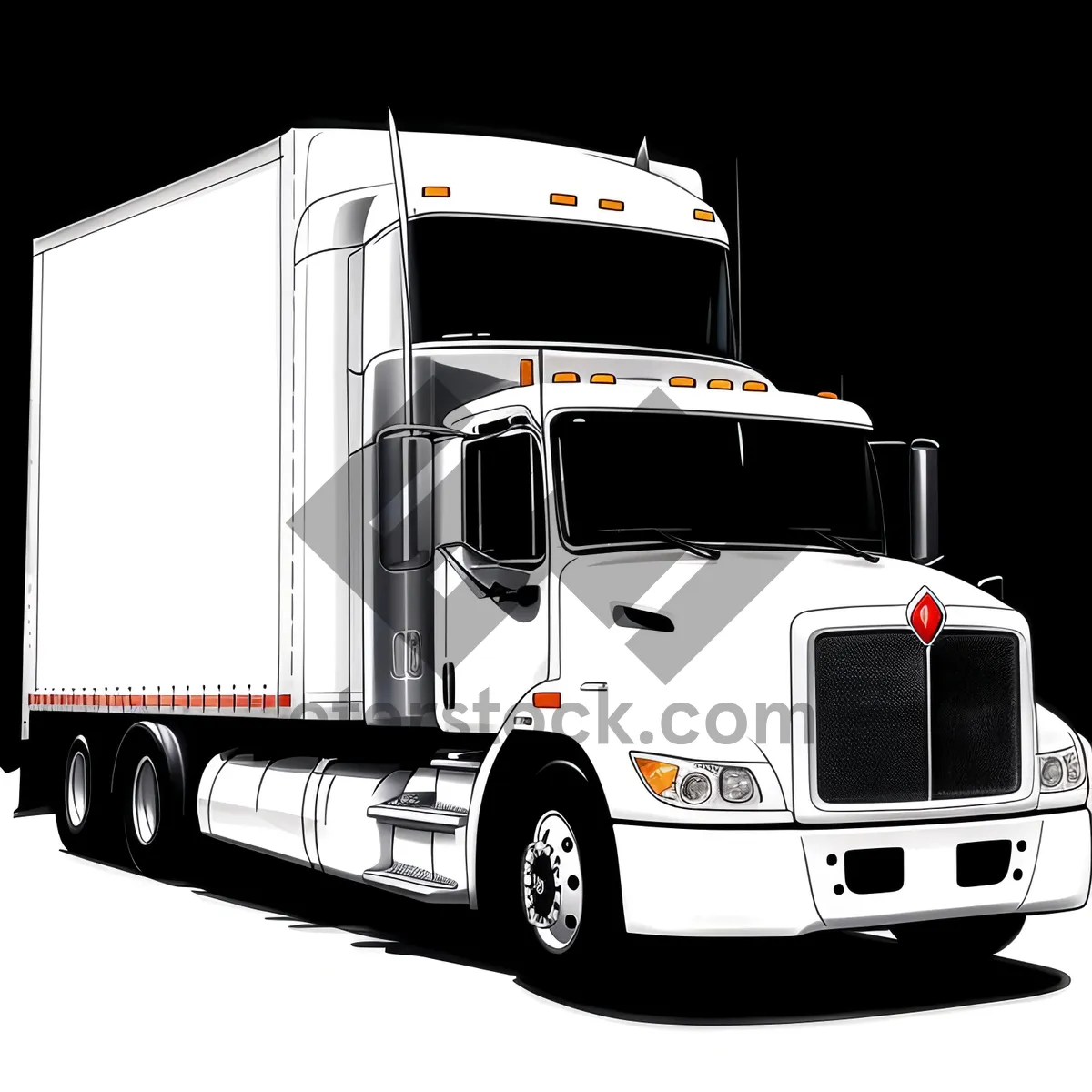 Picture of Fast and Reliable Cargo Transportation by Truck