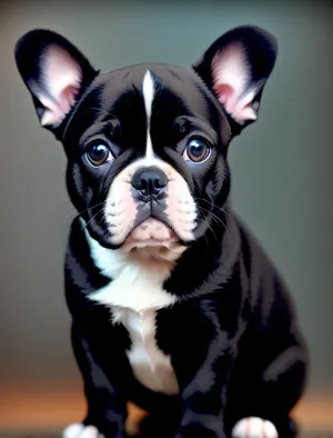 Cute Terrier Hunting Dog Puppy - Pet Portrait