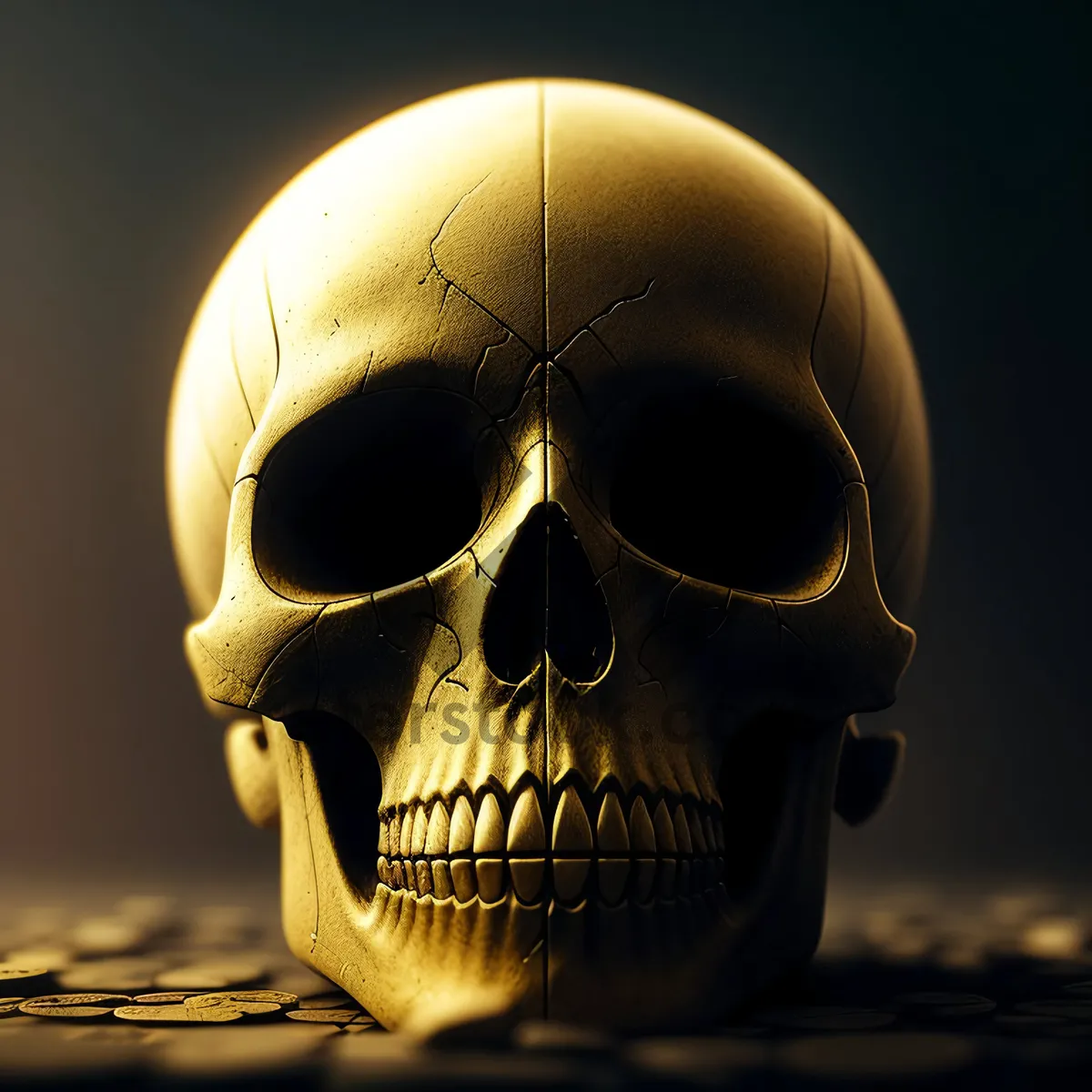 Picture of Sinister Pirate Skull - Anatomy of Fear