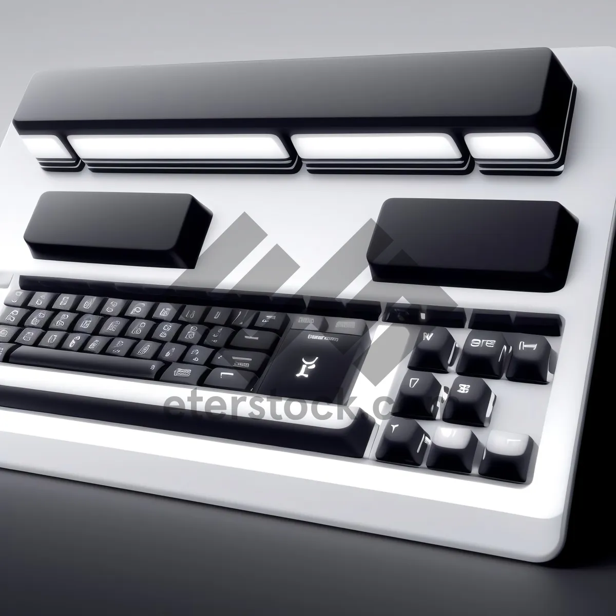 Picture of Modern Laptop Keyboard for Efficient Work