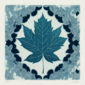 Floral Arabesque Handkerchief Decor: Vintage-inspired Ornate Graphic Design