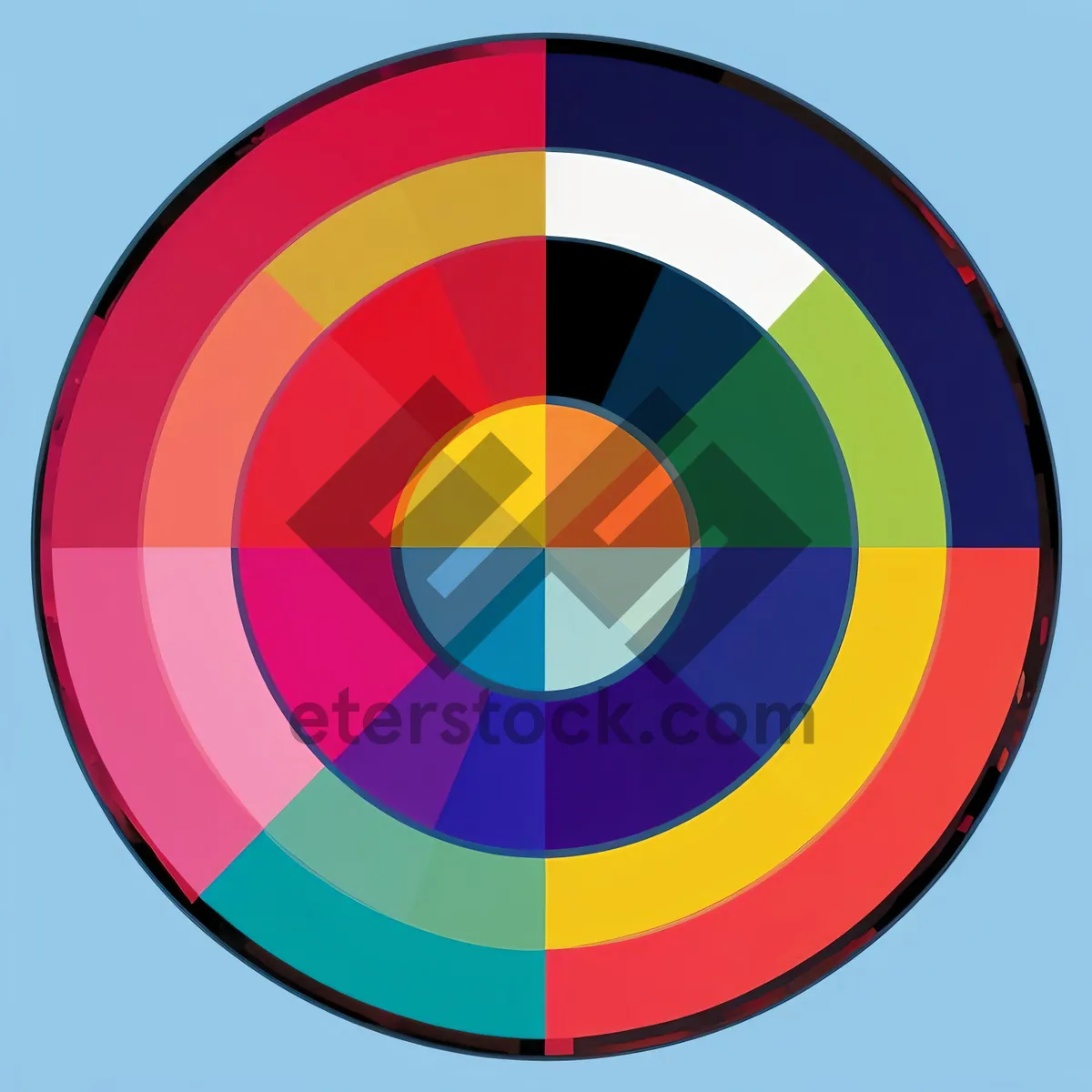 Picture of Creative Circle Web Button Icon