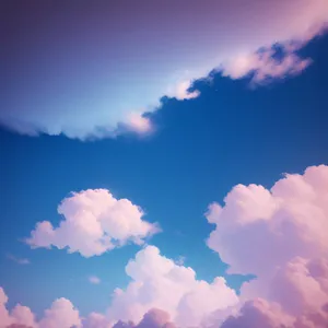 Vibrant Summer Skies and Fluffy Clouds"
(Note: The text above is a descriptive name for the image, based on the provided tags. It aims to capture the essence of the image in a concise manner, while incorporating relevant keywords for SEO purposes.)