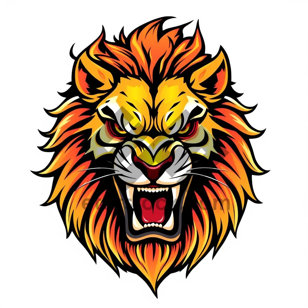 Picture of Cartoon graphic symbol design icon for heraldry