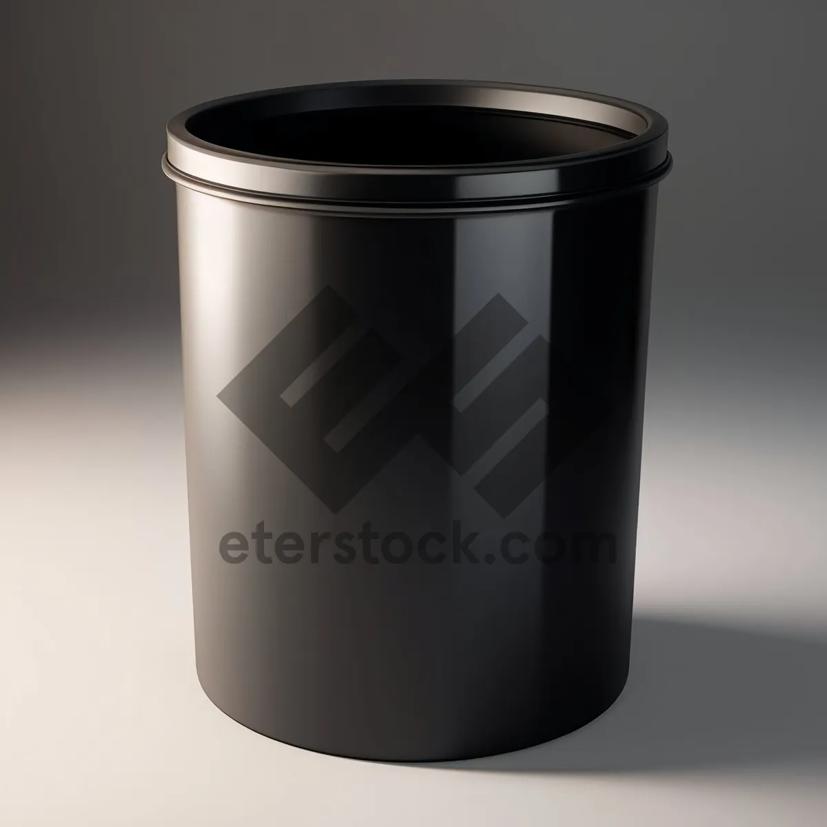 Picture of Empty Metal Cup for Coffee or Tea