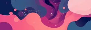 Abstract Wave Graphic Design Wallpaper