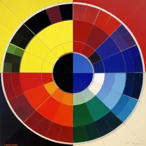 Colorful Mosaic Pattern: Modern Graphic Art