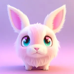 Easter Bunny Piggy - Adorable Cartoon Rabbit