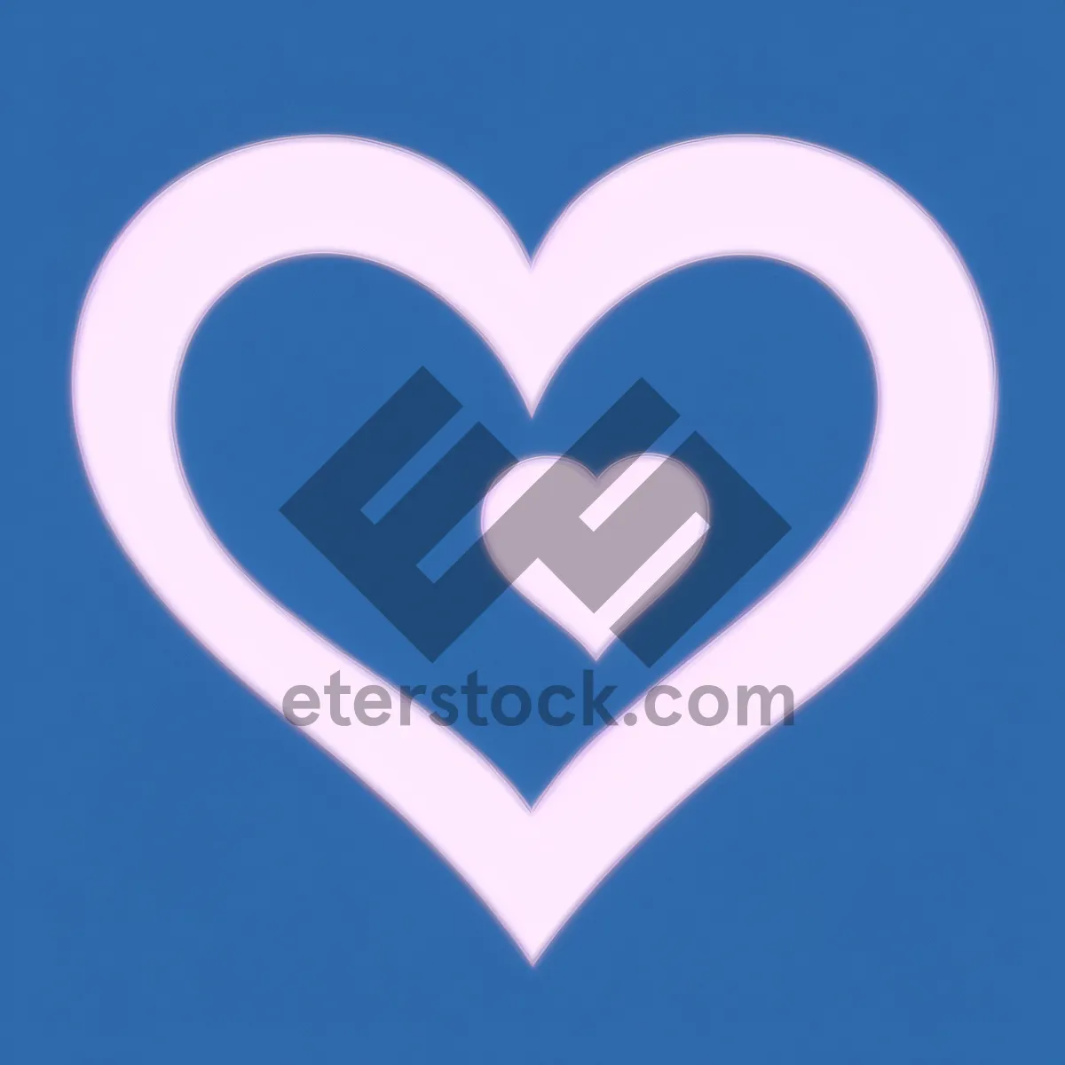 Picture of Love Symbol: Romantic Heart-shaped Icon in 3D Art