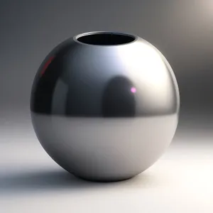 3D Glass Globe Icon