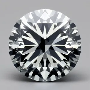 Shimmering Wealth: Brilliant Round Diamond Jewel